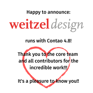 weitzeldesign mit Contao 4.8