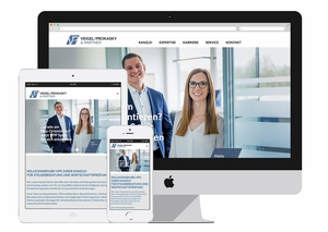 Website für Veigel/Prokasky & Partner